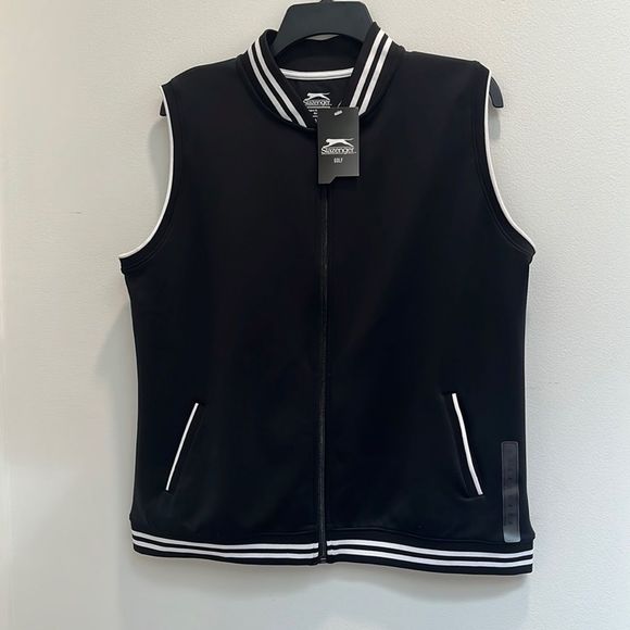 Slazenger Bomber Style Golf Vest new with tags size XL - Picture 2 of 8